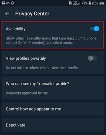 Truecaller number