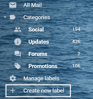 How to Create a New Folder in Gmail 2