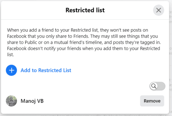 How to Block or Unblock Someone on Facebook 3