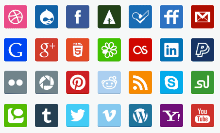 25 Best Free Social Media Icon Packs to Upgrade Your Design 20