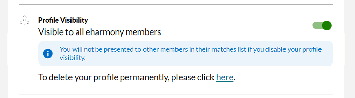 How to Delete eHarmony Account 4