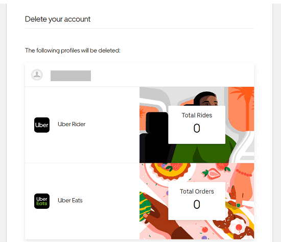 How to Delete Uber Account 2