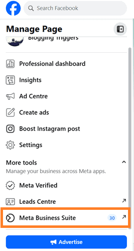 Meta Business Suite