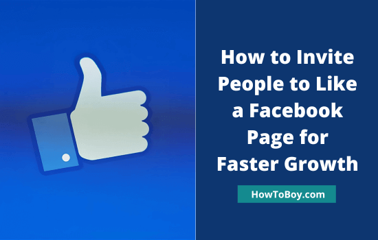 How to Invite People to Like a Facebook Page for Faster Growth