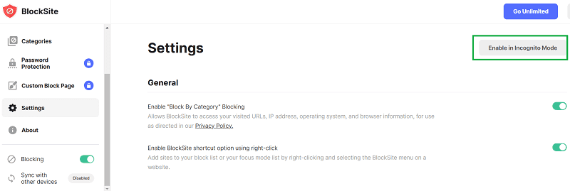 block-website-incognito-mode