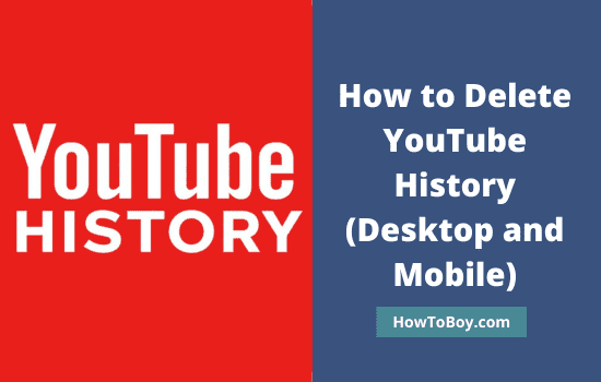How to Delete YouTube History